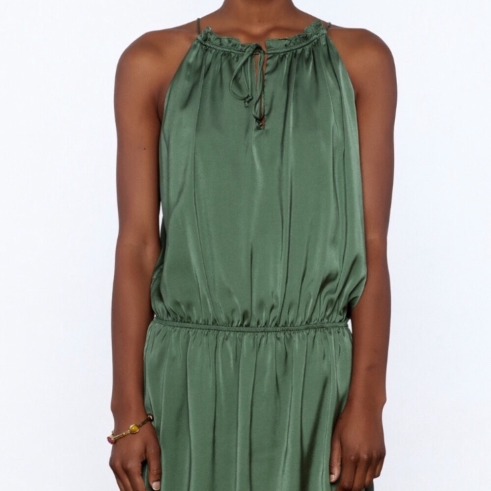 BB DAKOTA Kelvig Tank Dress Army Green M
